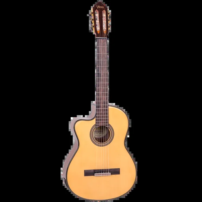 Valencia VC564CEL Full Size Left Hand Classical Guitar with Pickup in Natural High Gloss