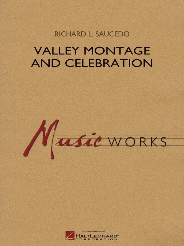 Valley Montage And Celebration Concert Band 5 Score/Parts
