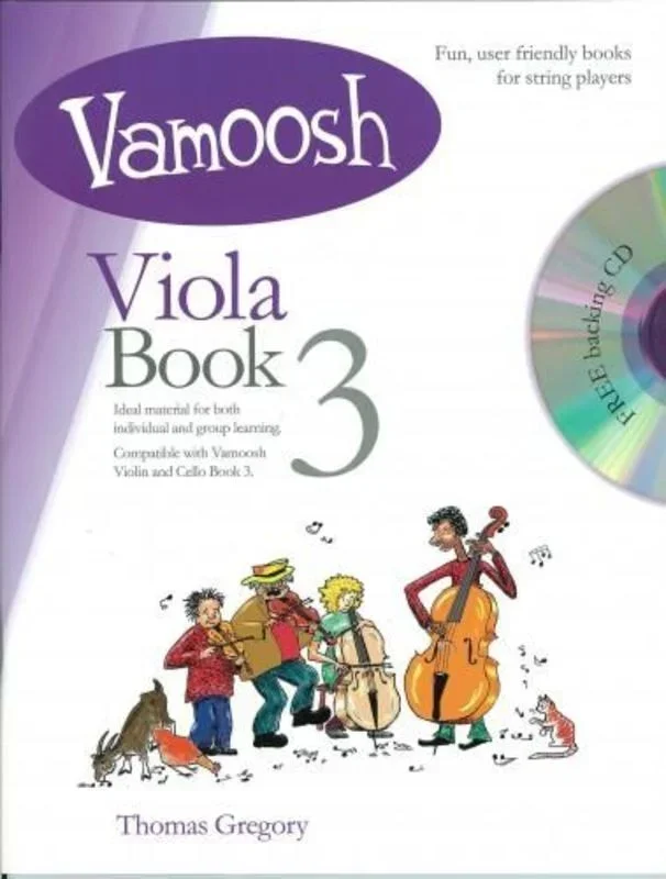 Vamoosh Viola Book 3 Book/CD (Softcover Book/CD)