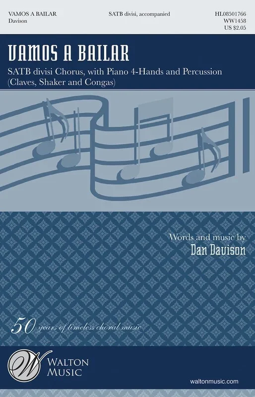 Vamos A Bailar Piano 4H/Percussion Score (Set of Parts)