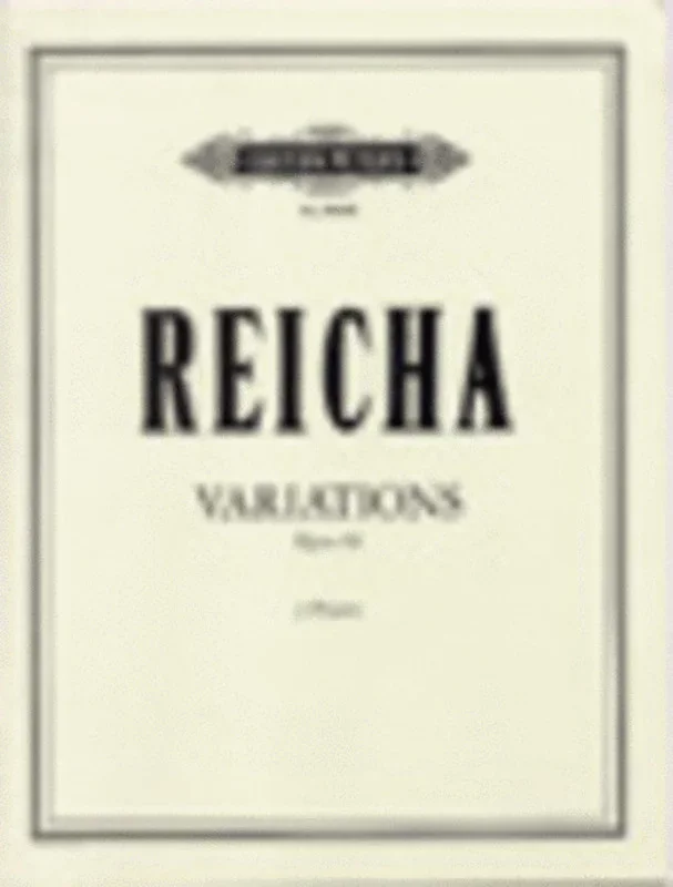 Variations 6 Op 20 Flute Duet (Softcover Book)