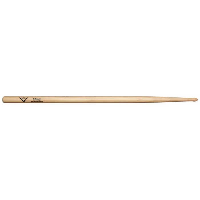 Vater Bebop 550 Drumsticks – Quick Taper, Small Tip Size, Fast Rebound, Clean Ride Cymbal Tone