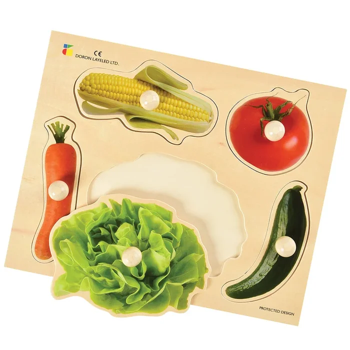 Vegetables Knob Puzzle