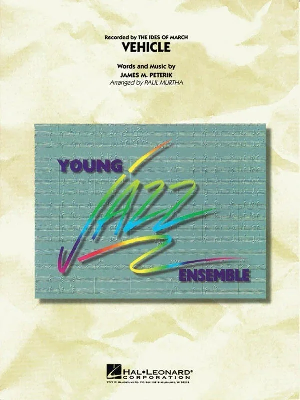 Vehicle Junior Ensemble 3 Score/Parts (Pod) (Music Score/Parts)