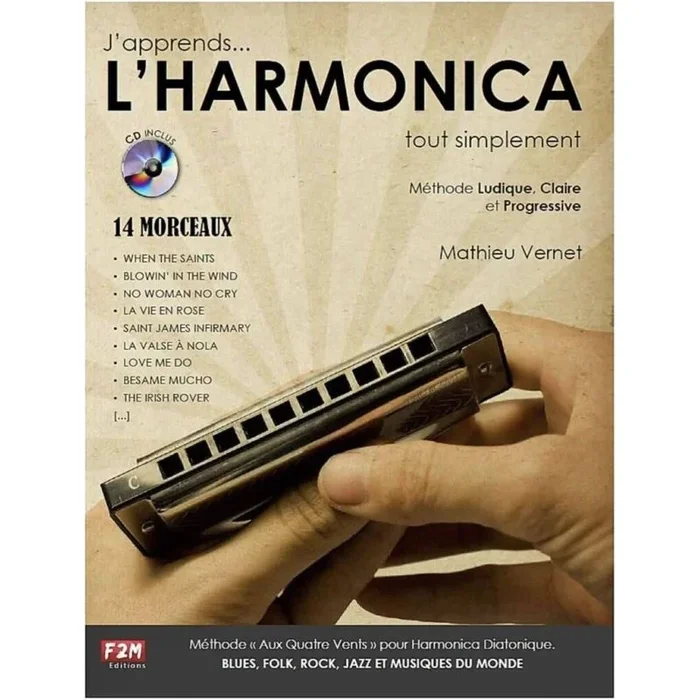 Vernet, Mathieu – J’apprends… L’Harmonica… tout simplement