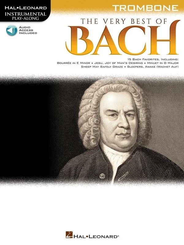 Very Best Of Bach For Trombone Book/Online Audio
