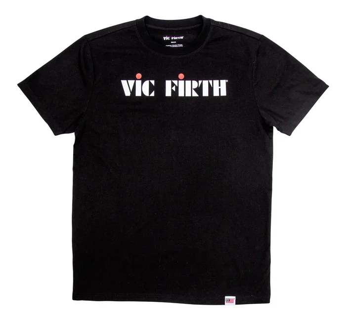 Vic Firth Black Logo Tee – XL