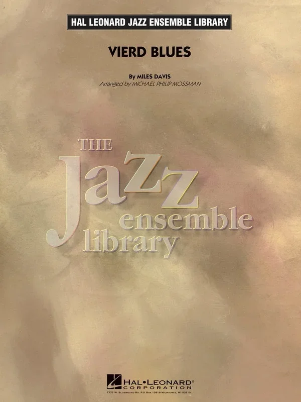 Vierd Blues Je4 Score/Parts