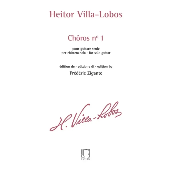 Villa-Lobos, Heitor – Chôros n° 1