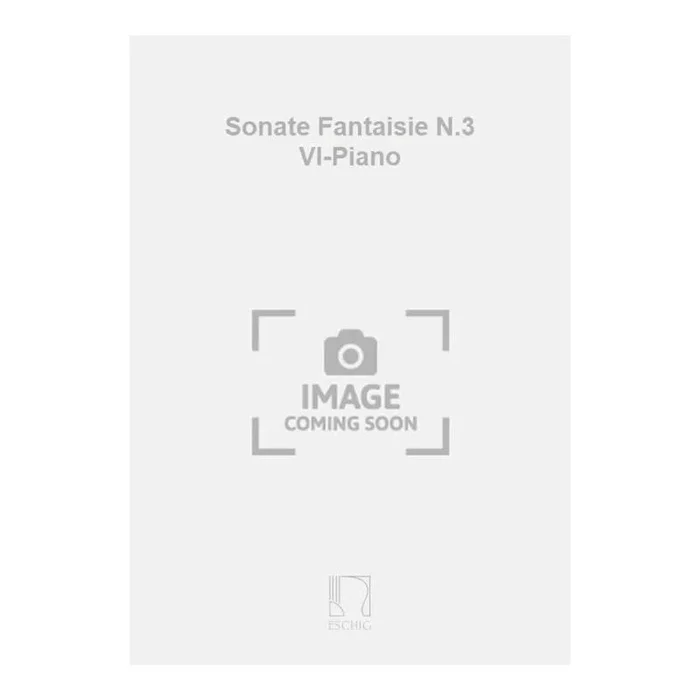Villa-Lobos, Heitor – Sonate Fantaisie N.3 Vl-Piano