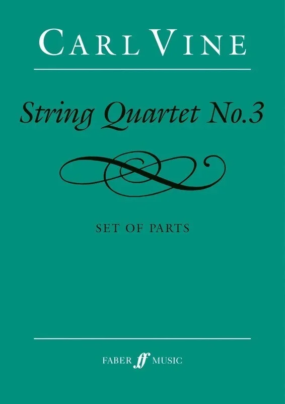 Vine – String Quartet No 3 Parts (Set Of Parts) Book