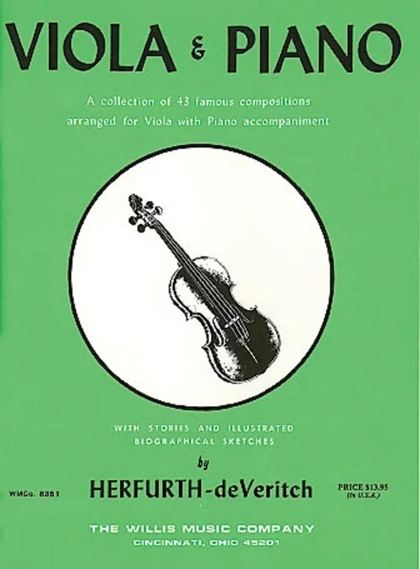 Viola and Piano (Softcover Book)