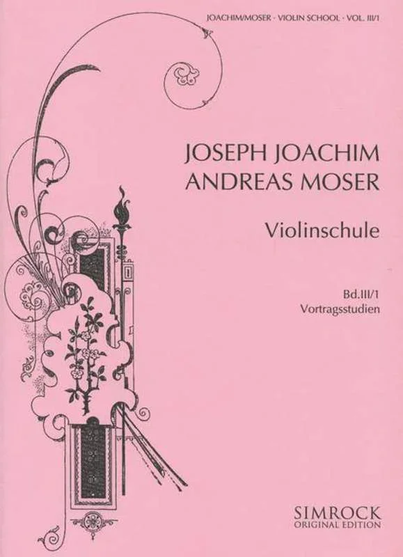 Violin School Part 1 Studies In Interpretation Book