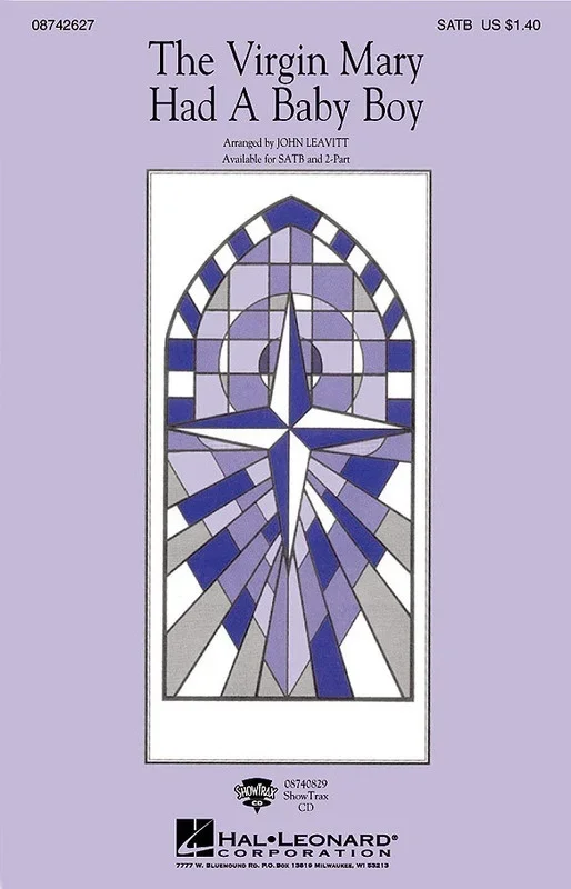 Virgin Mary Had A Baby Boy SATB (Octavo)