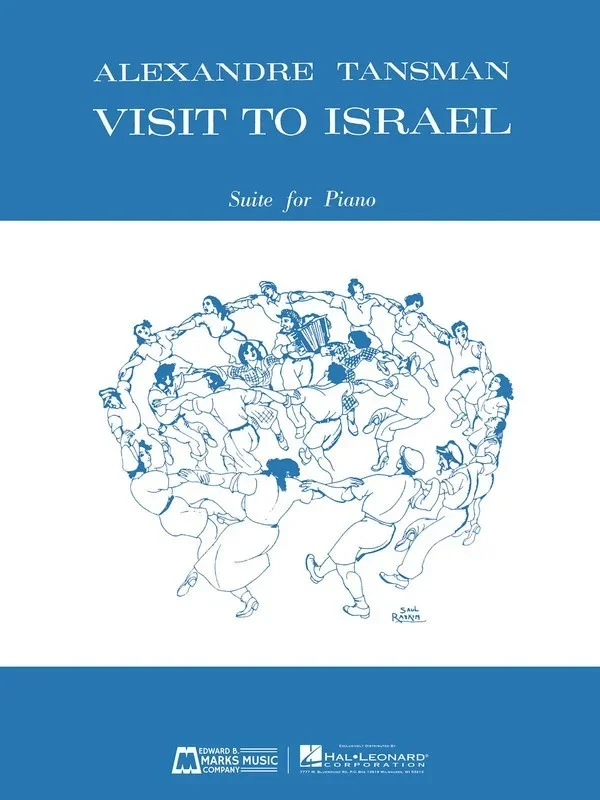 Visit To Israel Suite For Piano (Softcover Book)