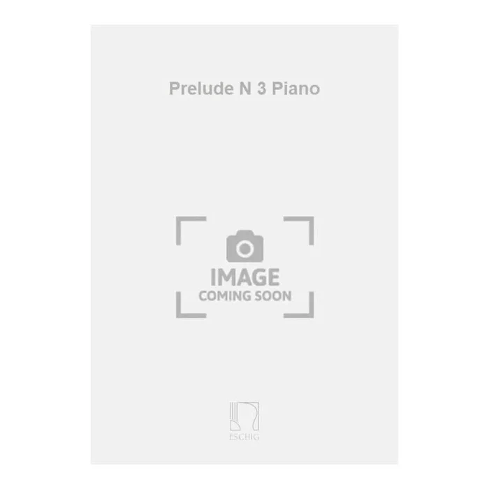 Visvikis, Demis – Prelude N 3 Piano