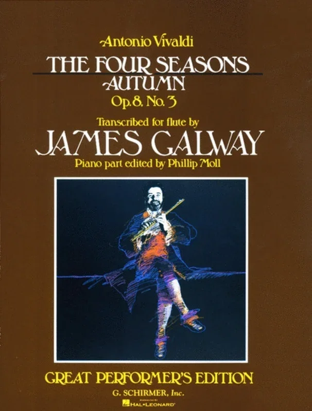 Vivaldi – Autumn From 4 Seasons Flute/Piano Arr Galway (Softcover Book)