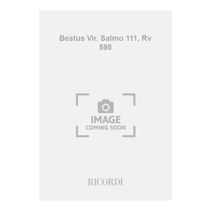 Vivaldi, Antonio – Beatus Vir. Salmo 111, Rv 598