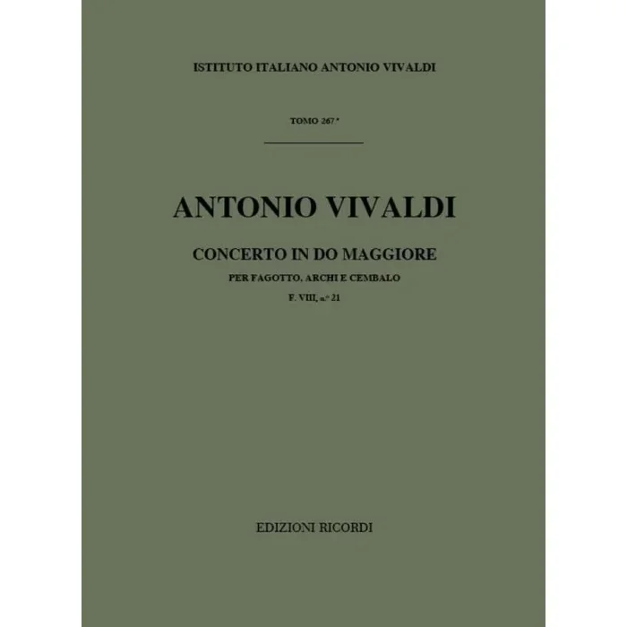 Vivaldi, Antonio – Concerto C-major RV 475