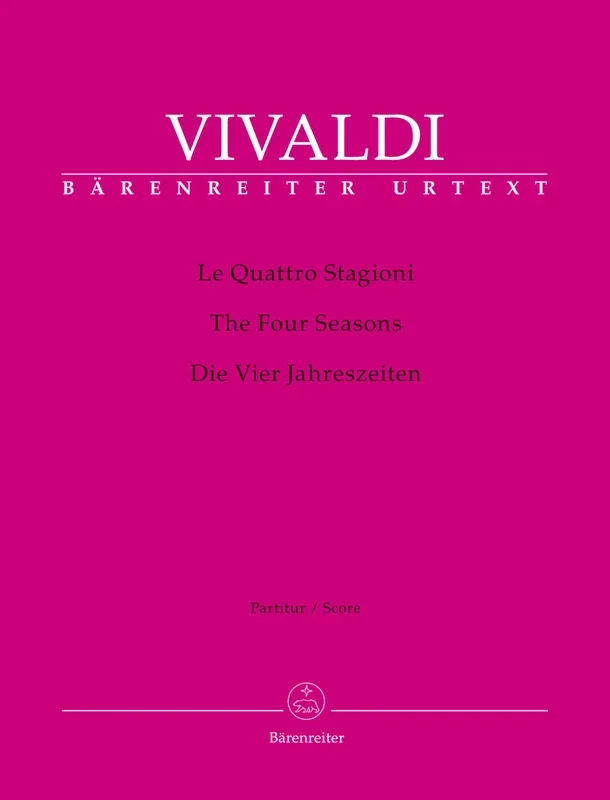 Vivaldi: The 4 Seasons – Full Score