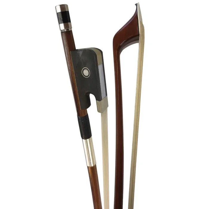 Vivo Student Double Bass French Bow 3/4 Octagonal Wood Stick Ebony Frog