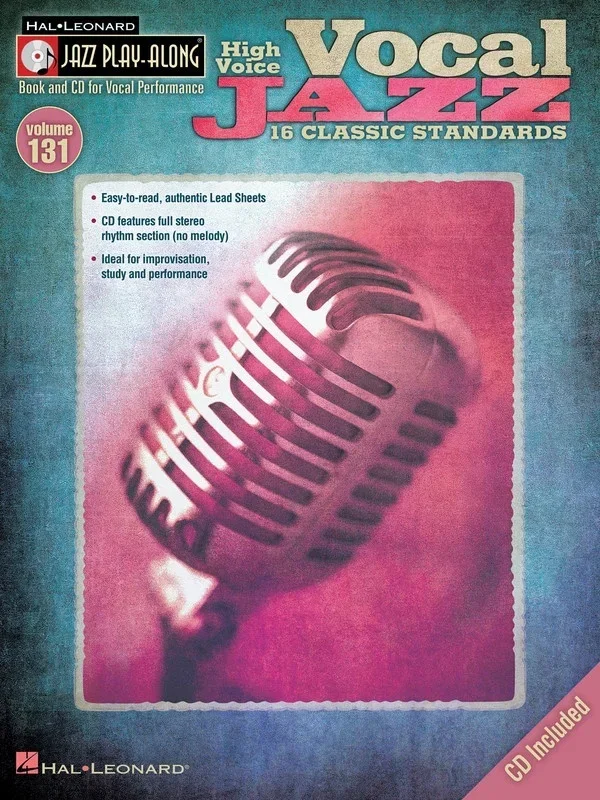 Vocal Jazz (High) Jazz Play Along Book/CD V131 (Softcover Book/CD)