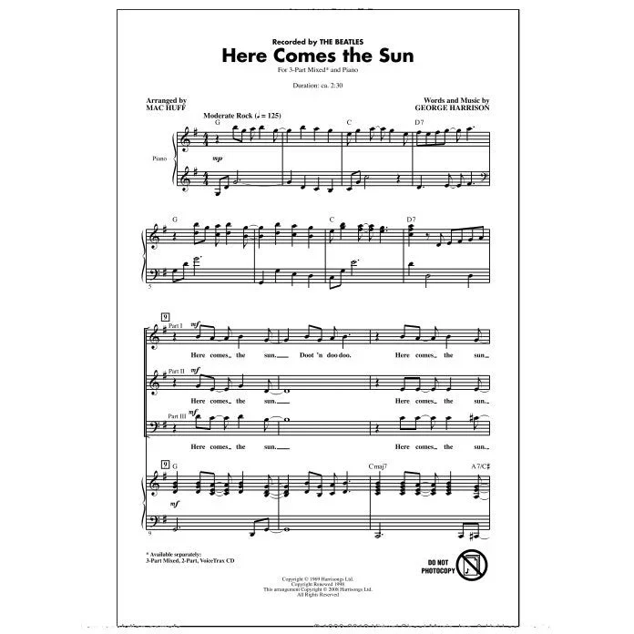 Voici le soleil (2 parties)