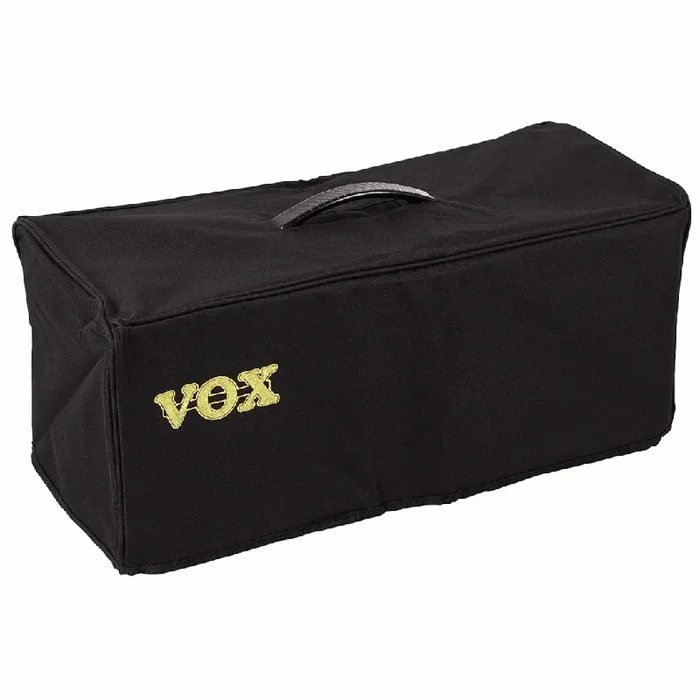 VOX AC15H Head Cover – Black, Durable Water-Resistant Canvas, Gold Logo