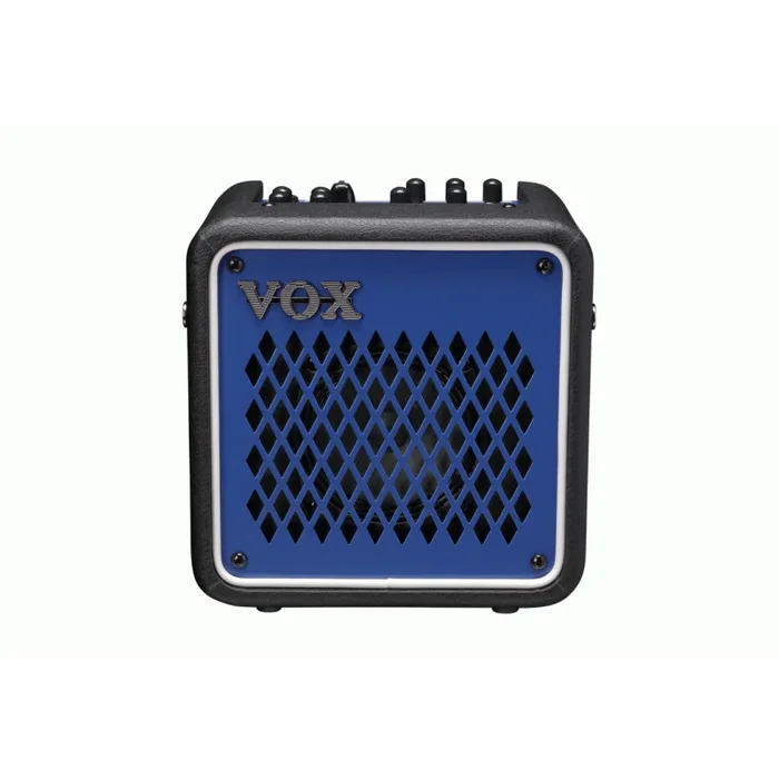 Vox Mini Go 3 Watt Amplifier – Compact, Lightweight, 5-Inch Speaker, Rhythm Machine, Mic & AUX Inputs, Battery Powered, Outdoor Friendly