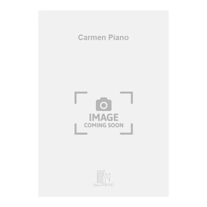 Waldteufel, Emile – Carmen Piano