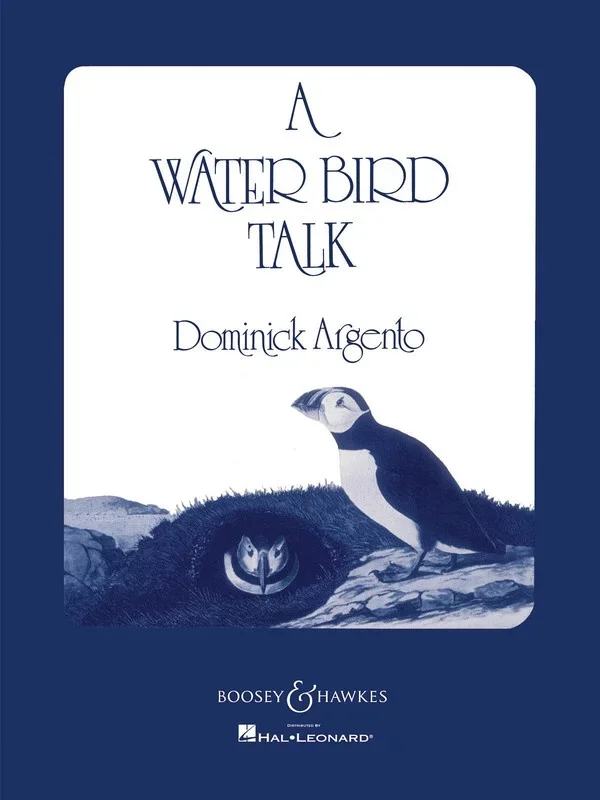 Water Bird Talk Vocal Score