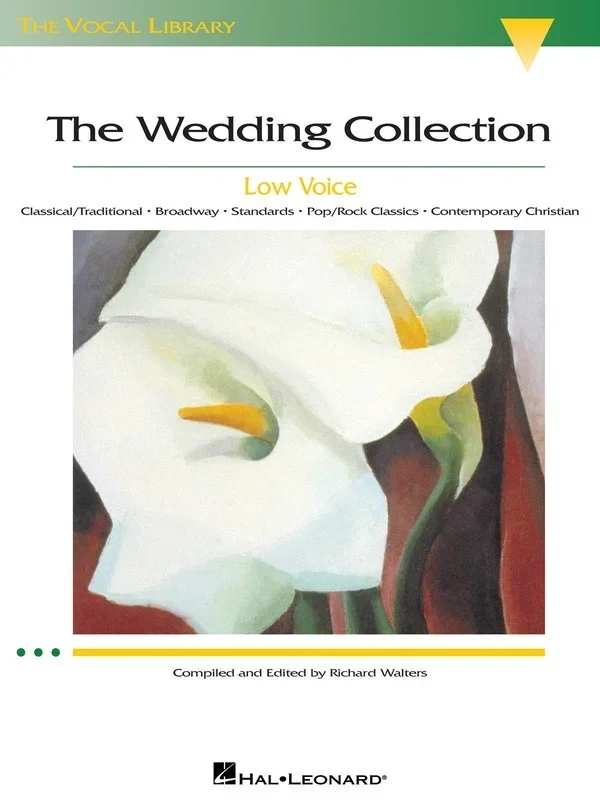 Wedding Collection Low Voice Vocal Library (Softcover Book)