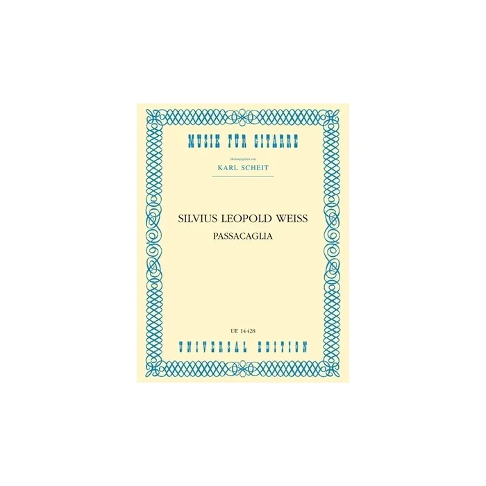 Weiss, Silvius Leopold – Passacaglia