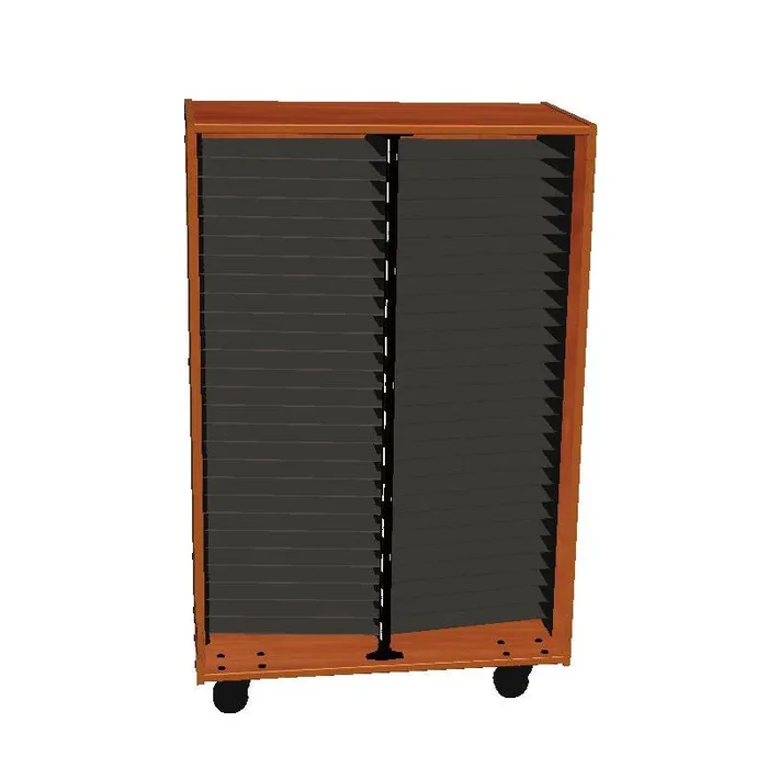 Wenger mobile band/orchestra folio cabinet without doors
