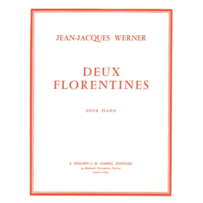 Werner, Jean-Jacques – Florentines (2)