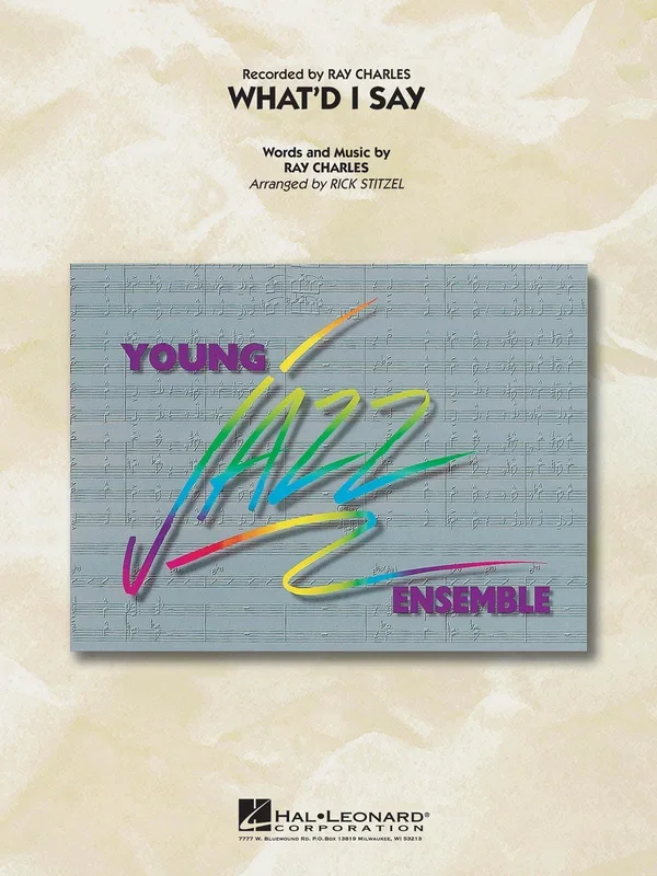 What’d I Say: Young Jazz Ensemble