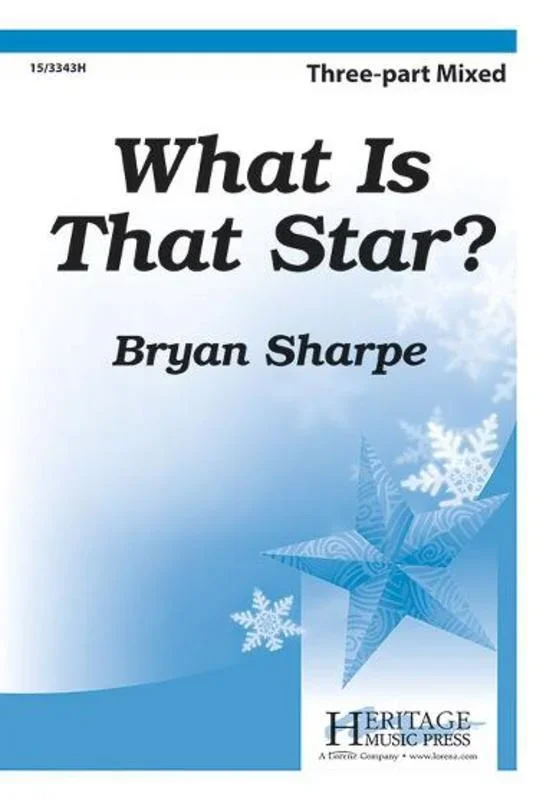 What Is That Star? 3 Part Mixed (Octavo)