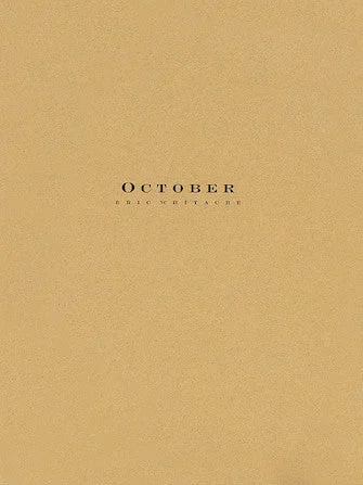Whitacre: October