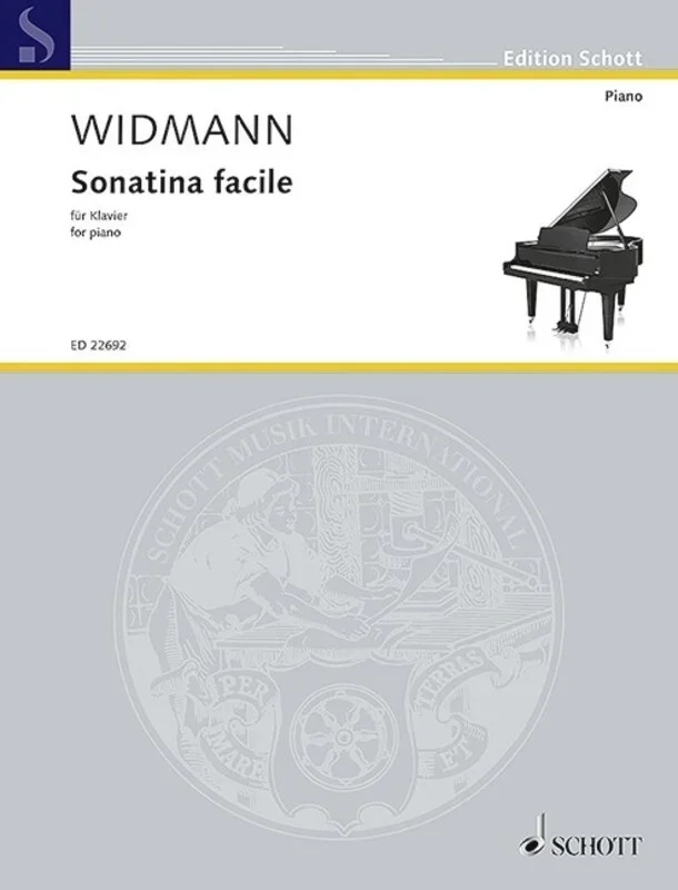 Widmann – Sonatina Facile Piano (Softcover Book)