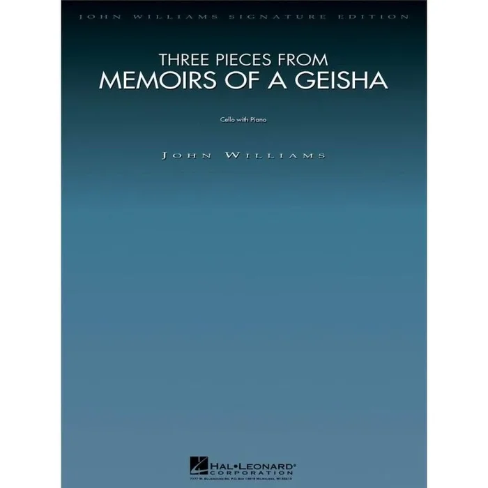 Williams, John – Three Pieces from Memoirs of a Geisha