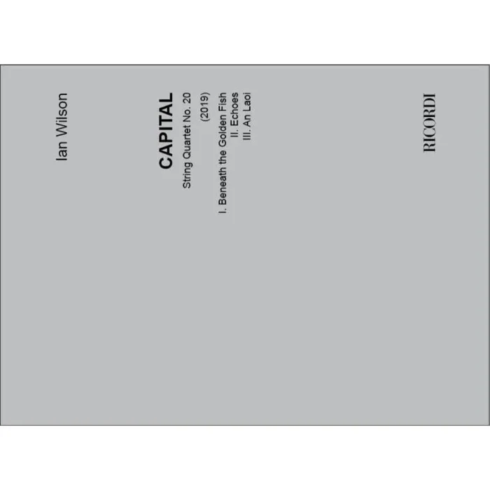 Wilson, Ian – Capital