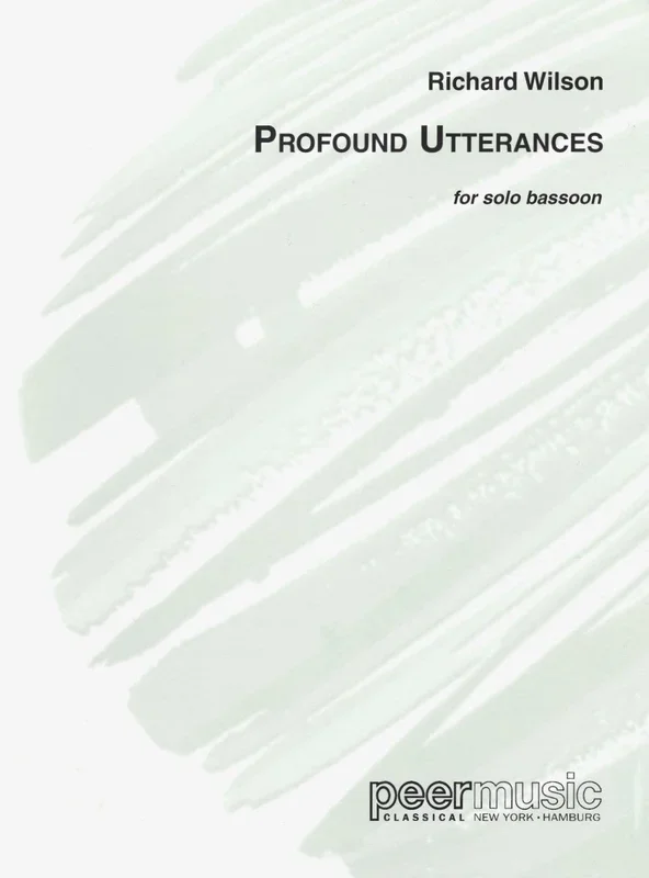 Wilson: Profound Utterances