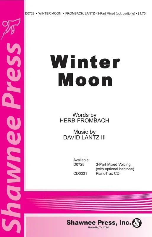 Winter Moon Pt Mxd Opt. Baritone Book