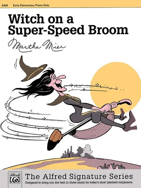 Witch On A Super-Speed Broom – Piano Solo