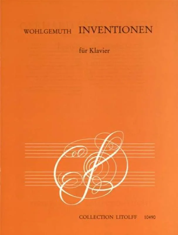 Wohlgemuth – Inventions For Piano (Softcover Book)