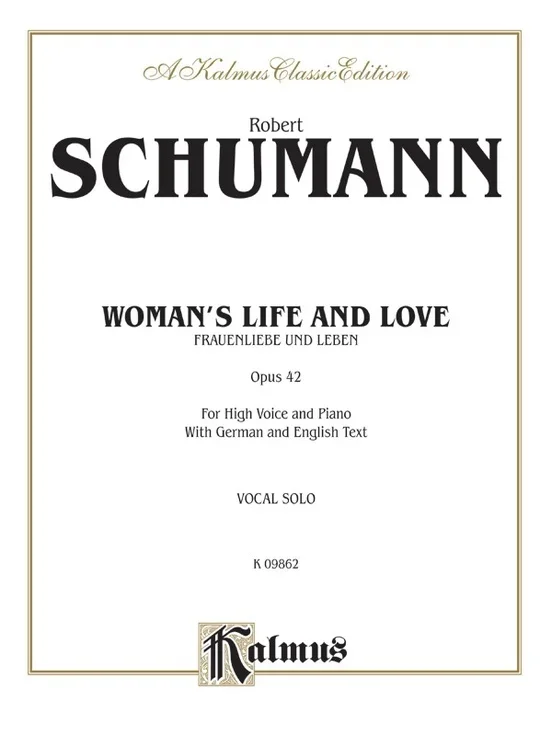 Womans Life And Love Op 42 High Voice