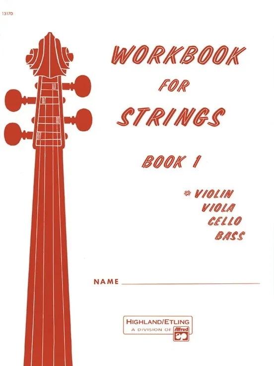 Workbook For Strings Book 1 Violin