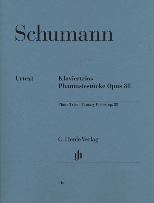 Works For Piano Trio (Set Of Parts) Book