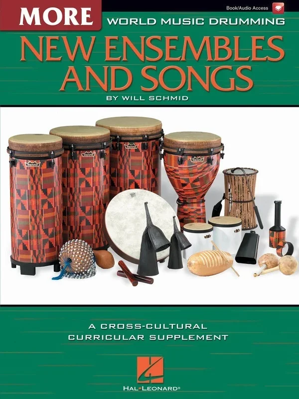 World Music Drumming More New Ensembles Book/CD (Softcover Book/CD)