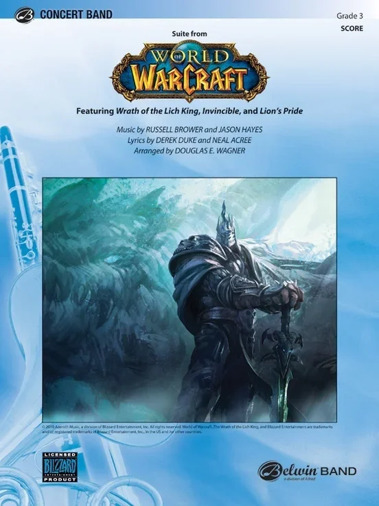 World Of Warcraft Suite Concert Band Gr 3